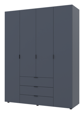 Шкаф для одежды Гелар Doros Графит 4 ДСП