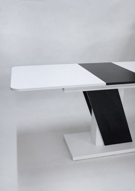 CARVELO B/B стол белая аляска РЭ/черный униколор