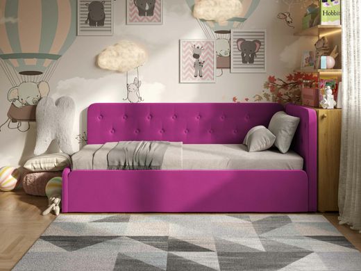 Ліжко-диван "BOSTON" Рожевий