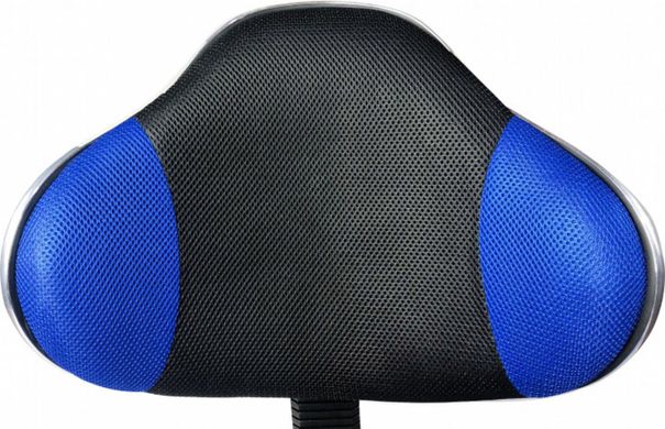 Кресло поворотное Q-G2 синее/черное