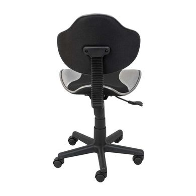 Кресло поворотное Q-G2 серое/черное